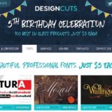 design-cuts-5th-birthday-event-fonts